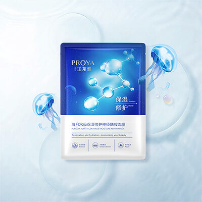 PP视讯海月水母保湿修护神经酰胺面膜
